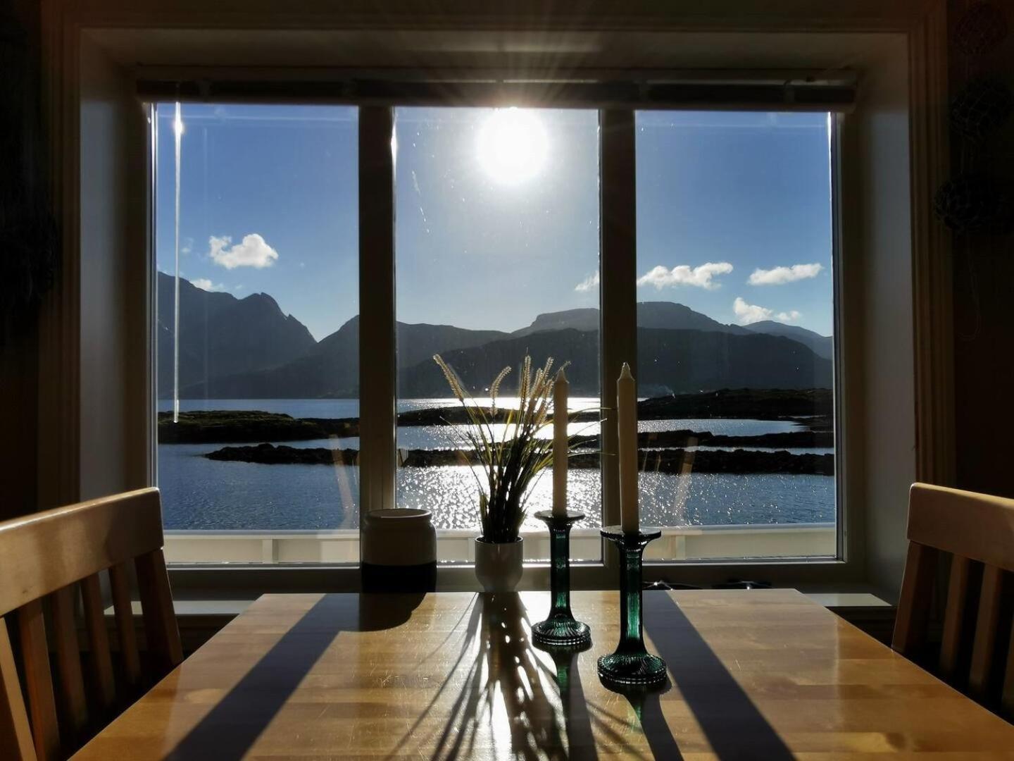 Vila Panoramic Seaview House By The Sea Hovdan Exteriér fotografie