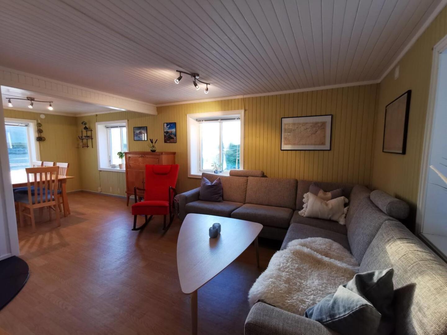 Vila Panoramic Seaview House By The Sea Hovdan Exteriér fotografie